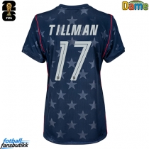 Forente stater Malik Tillman #17 Bortedrakt Dame EM 2024 Kortermet